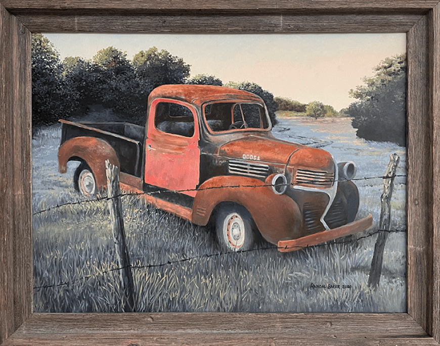 Red Door Truck Small